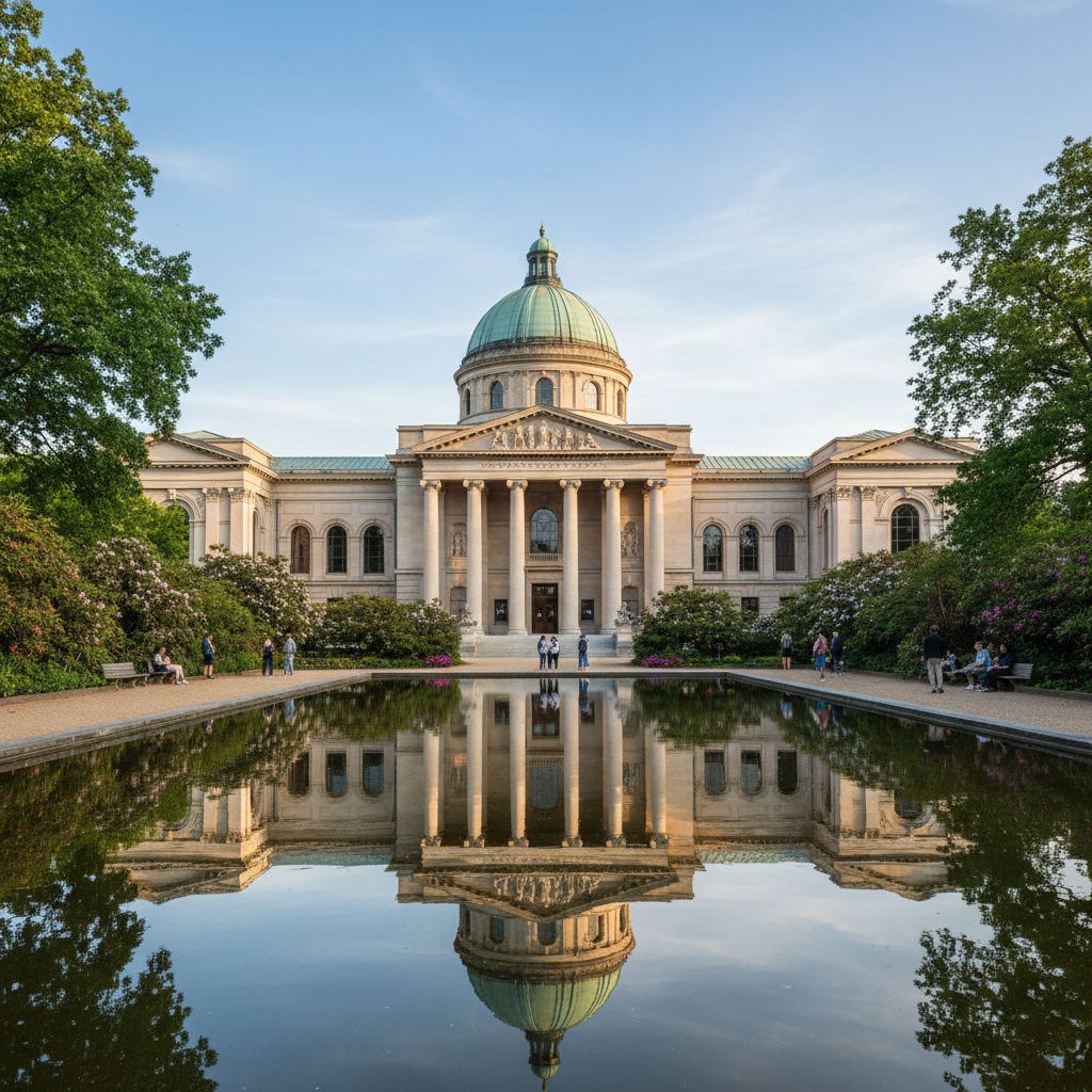 Canadian Museum of History exterior with the Ottawa River and Parliament Hill in the background