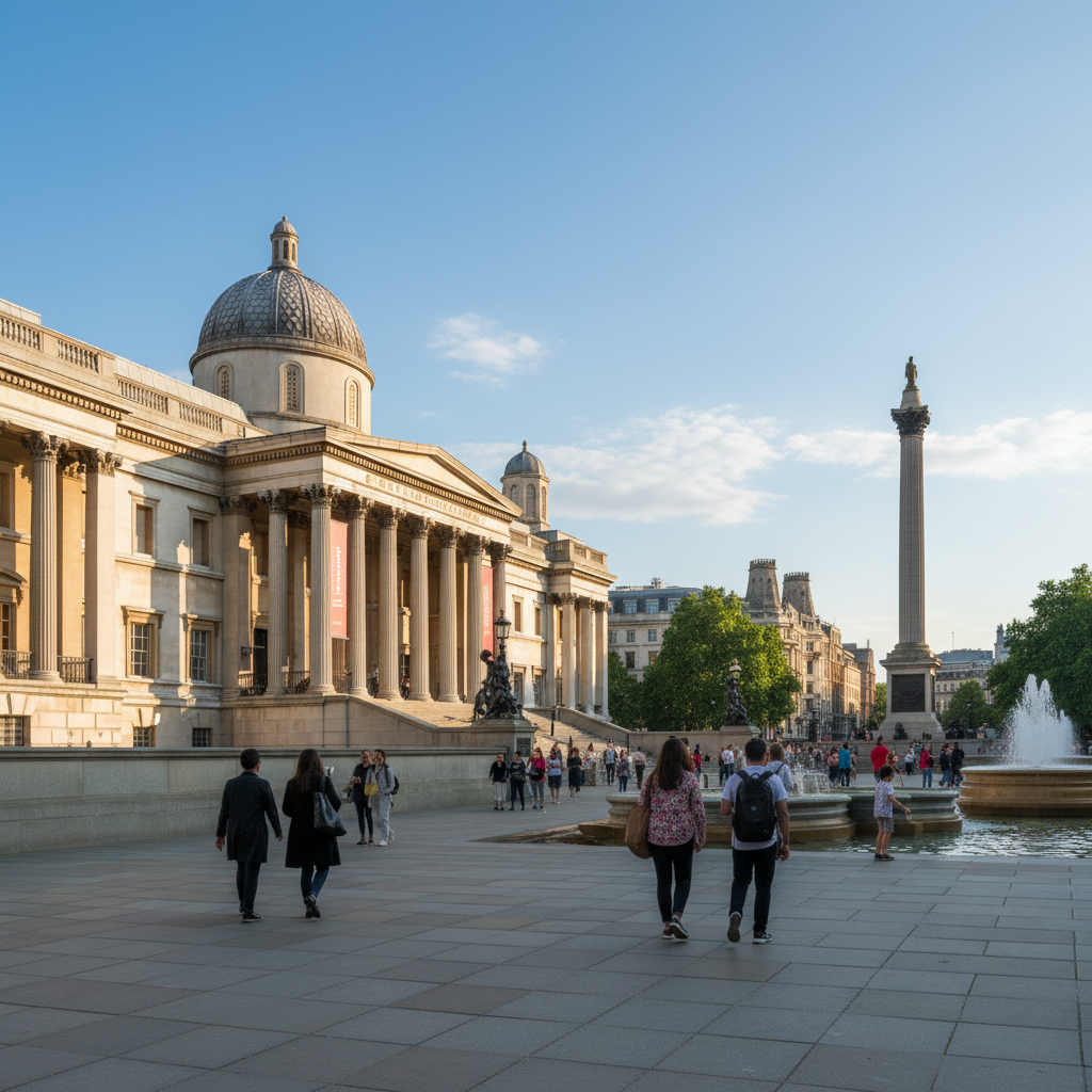 The glass and granite facade of the National Gallery of Canada on Sussex Drive